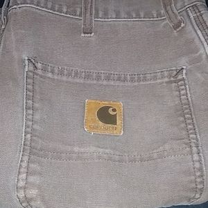 Brown Carhartt shorts